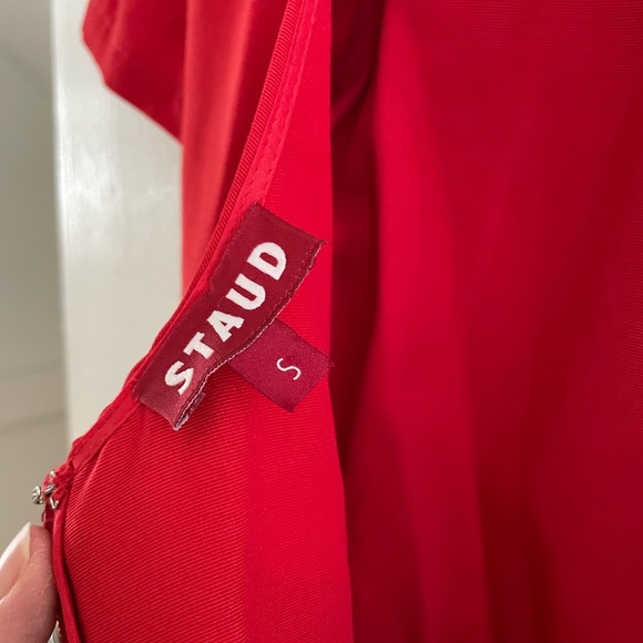 STAUD Red Dress - Picture 4 of 4
